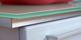 Glas bordplade